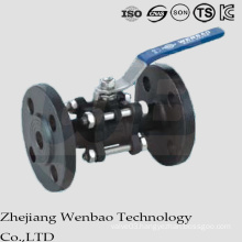 3PC Carbon Steel Flanged Floating Ball valve with Split Body